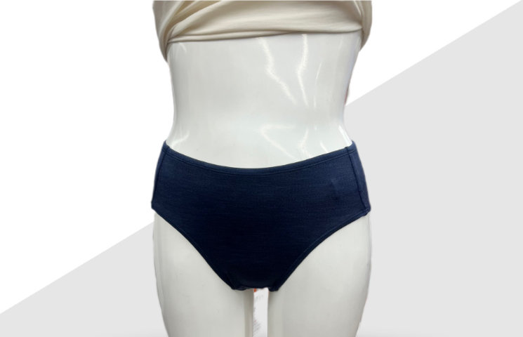 シルクベーシックショーツ(ミッドナイトブルー)
